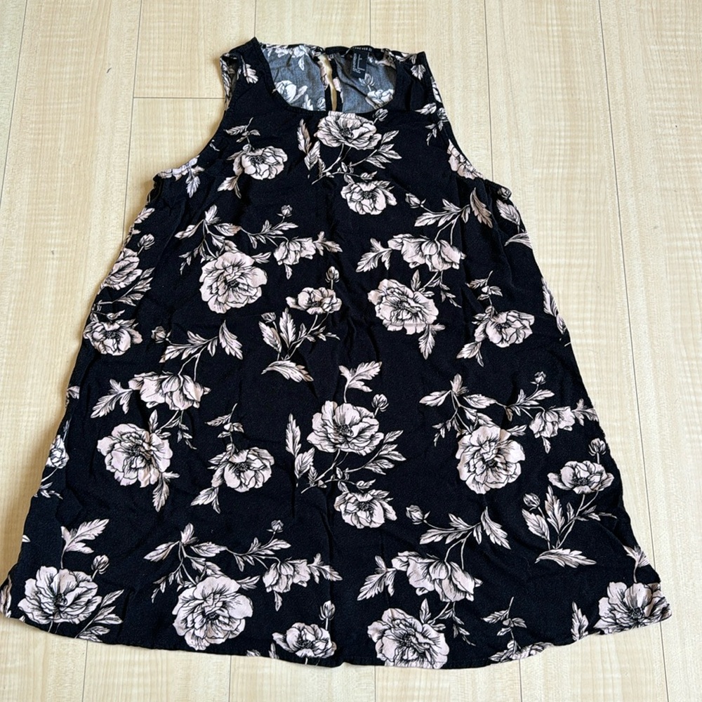 Floral tunic tank